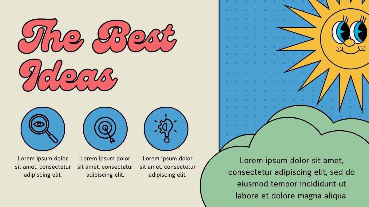 Con sus diseños creativos y gráficos llamativos, estas plantillas cautivarán a su audiencia y ayudarán a transmitir sus ideas de manera efectiva. - diapositiva 15