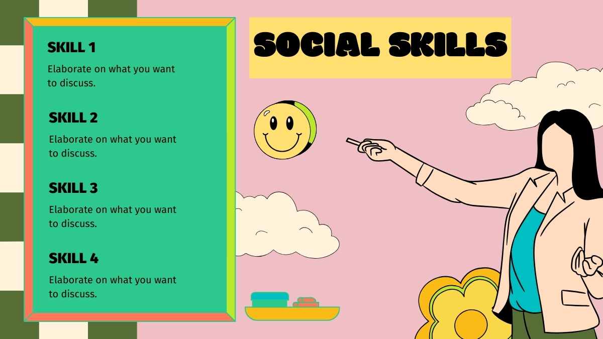 Retro Social Skills Subject for Middle School: How to Treat Your Teachers Slides - slide 8