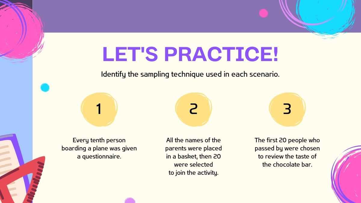 Sampling and Representing Data Lesson for High School - diapositiva 12