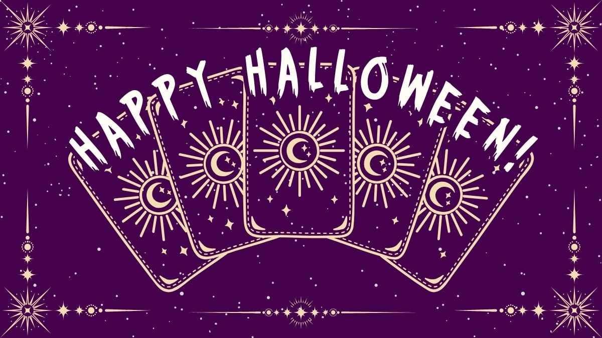 Scary Halloween Background Slides - slide 13