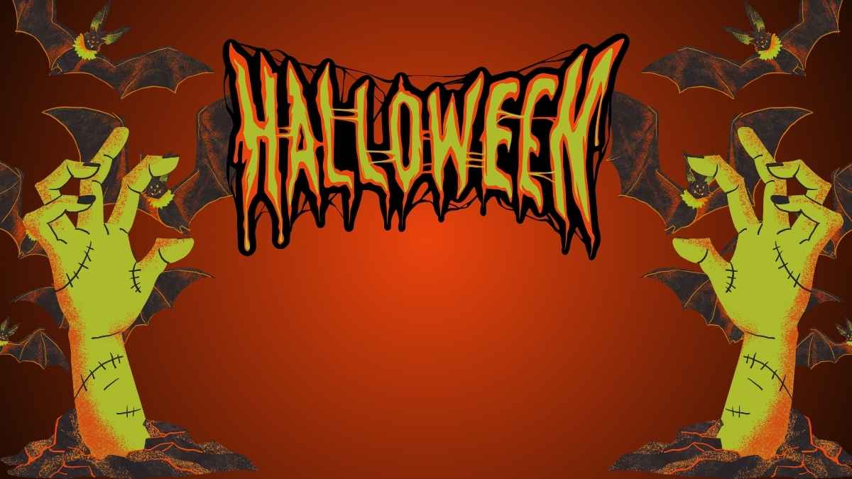 Scary Halloween Background Slides - slide 4