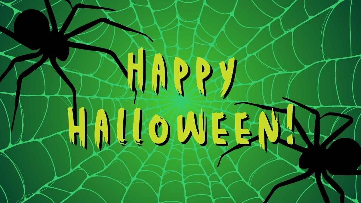 Scary Halloween Background Slides - slide 9