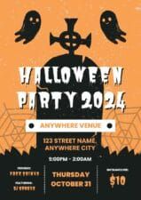 Scary Halloween Party Invitation