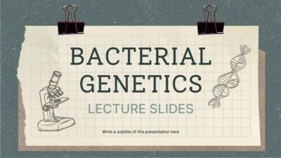 Slides Carnival Google Slides and PowerPoint Template Scrapbook Bacterial Genetics Lecture Slides 1