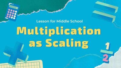 Slides Carnival Google Slides and PowerPoint Template Scrapbook Multiplication as Scaling Lesson for Middle School 1