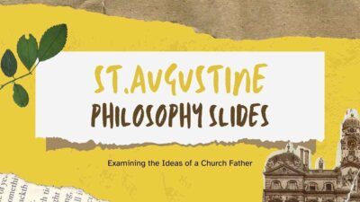 Slides Carnival Google Slides and PowerPoint Template Scrapbook St Augustine Philosophy Slides 1