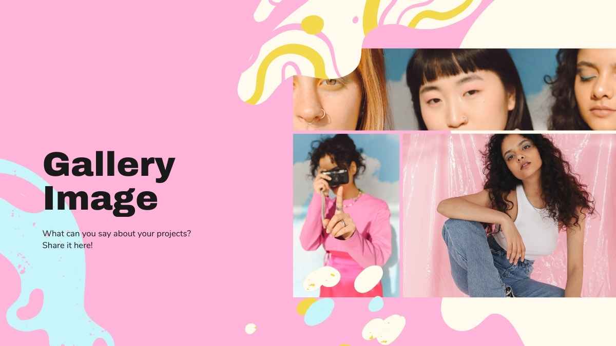 Self Introduction for School Students Pink and Blue Pastel Slides - slide 7