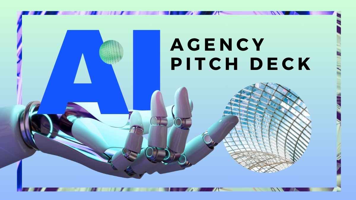 Simple AI Agency Pitch Deck - slide 1