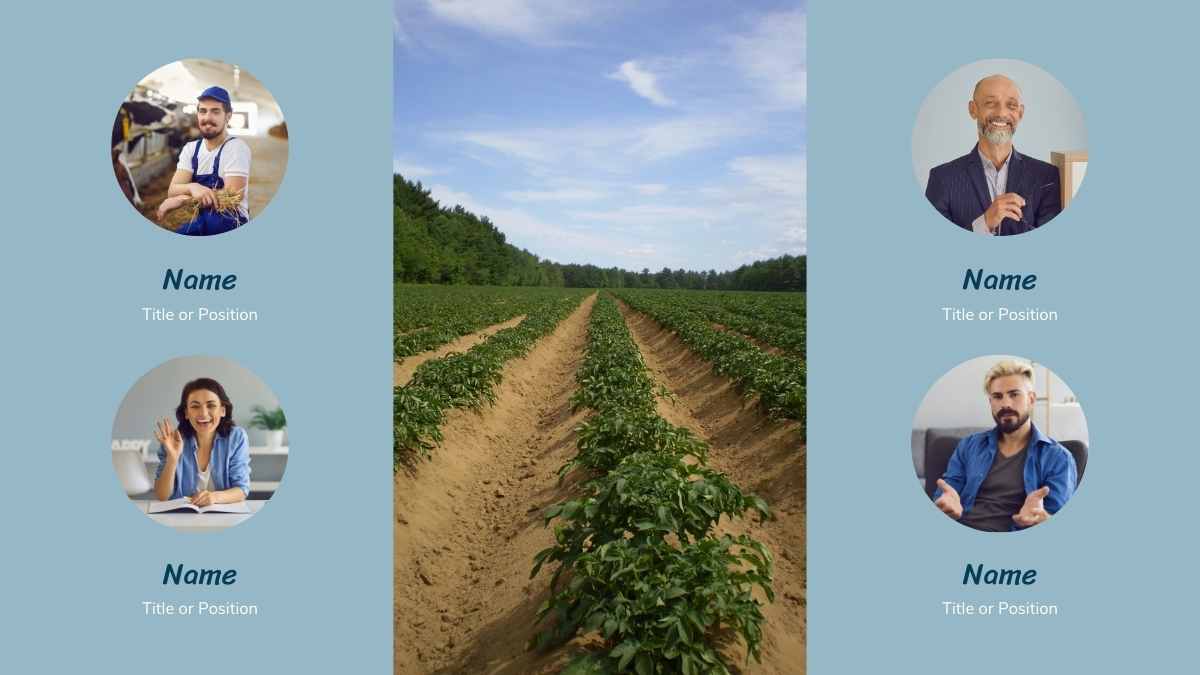 Revolución Agrícola Simple: Tecnología en la Productividad del Campo Plantillas - diapositiva 14