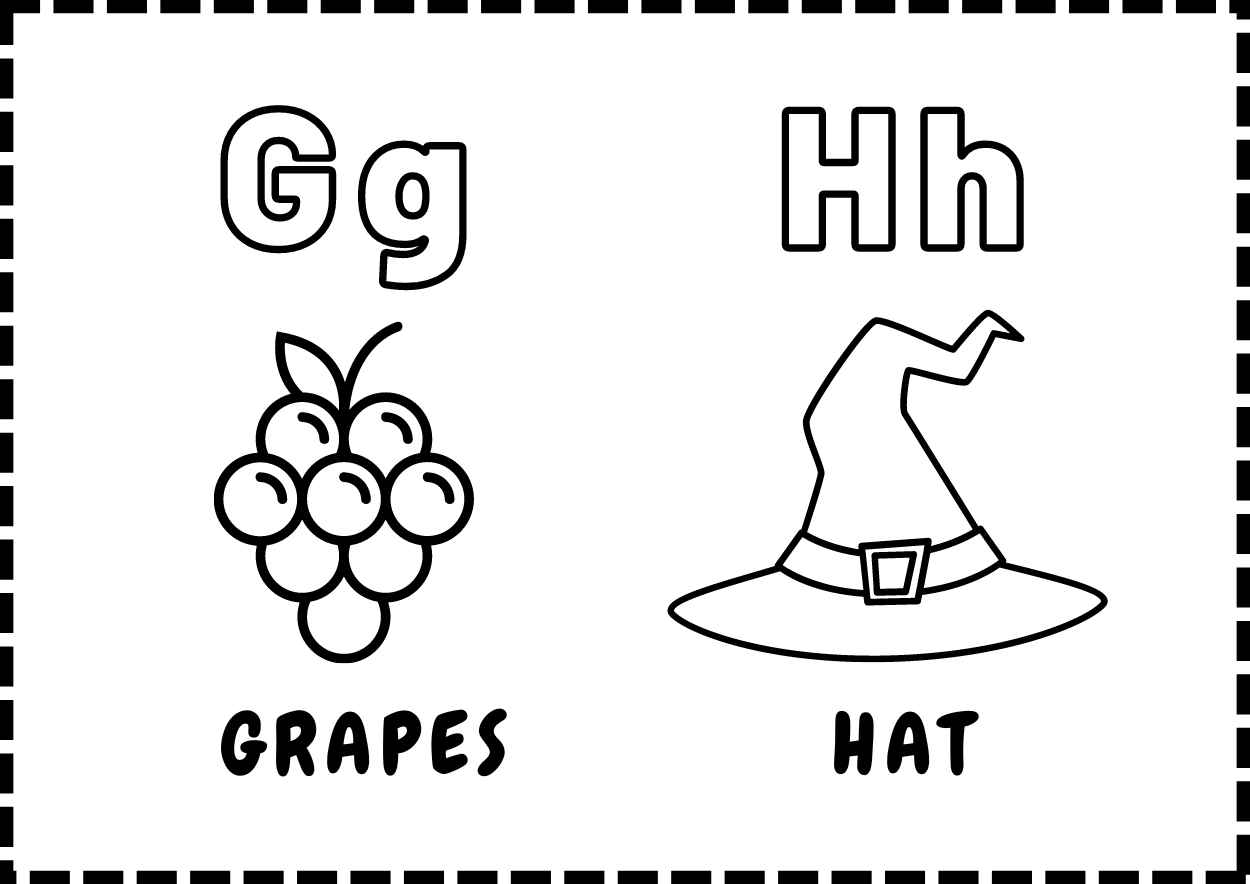 Alphabet Coloring Book - slide 5