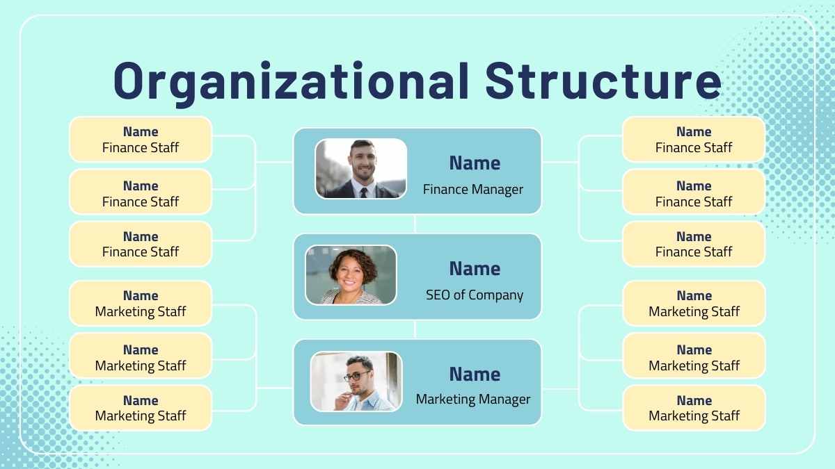 Simple Amazon Organizational Structure Slides - slide 11