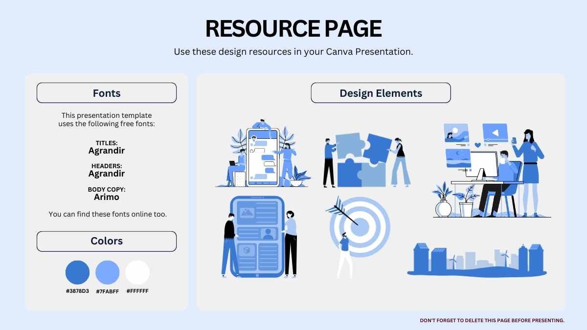 Simple Animated Moodboard for Business - diapositiva 14