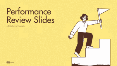 Simple Animated Performance Review Slides