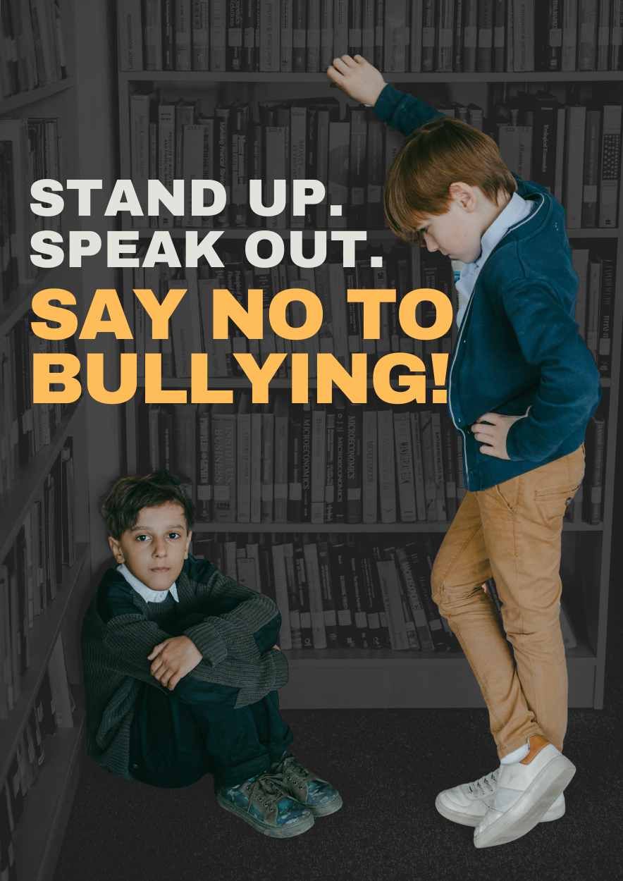 Simple Anti Bullying Posters - slide 2