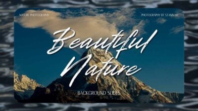 Simple Beautiful Nature Background Slides