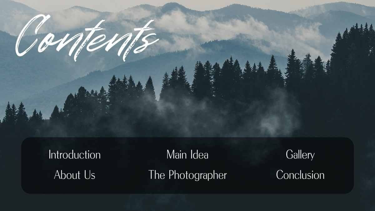 Simple Beautiful Nature Background Slides - slide 2