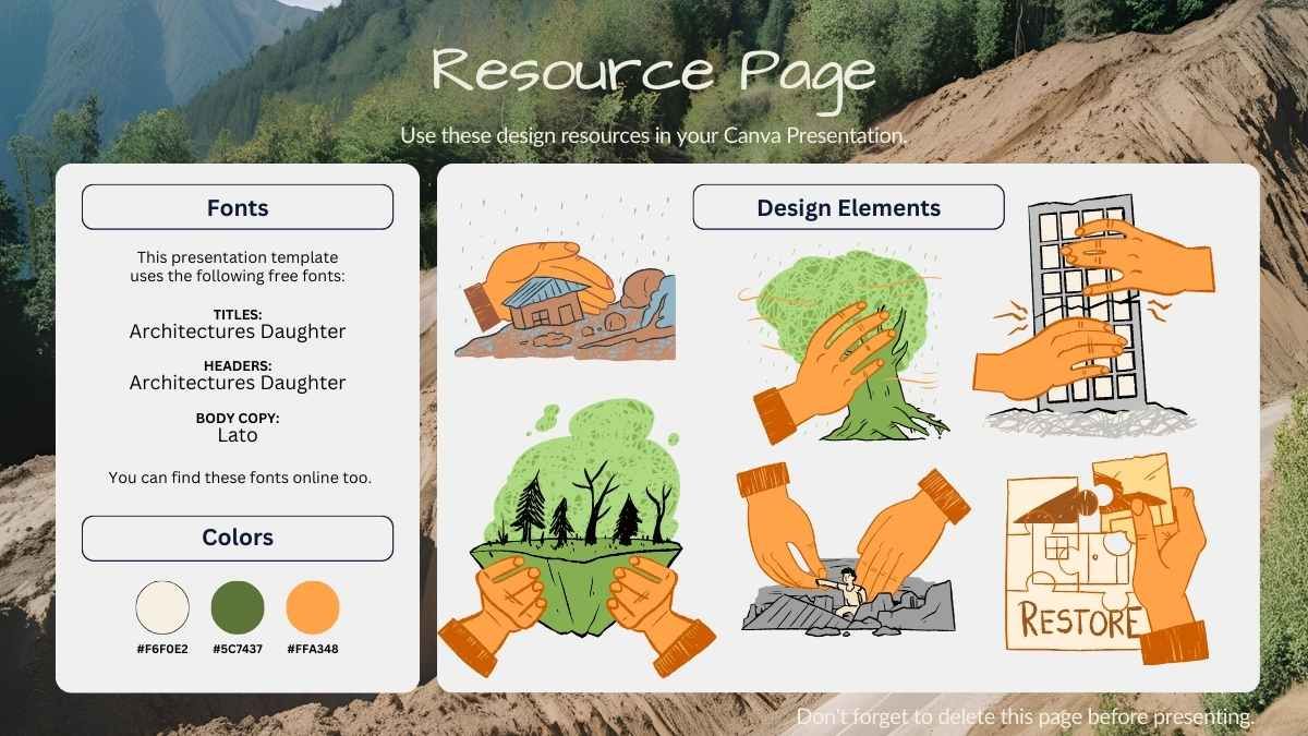 Simple Biology Subject for High School: Natural Disasters – Landslide - slide 15