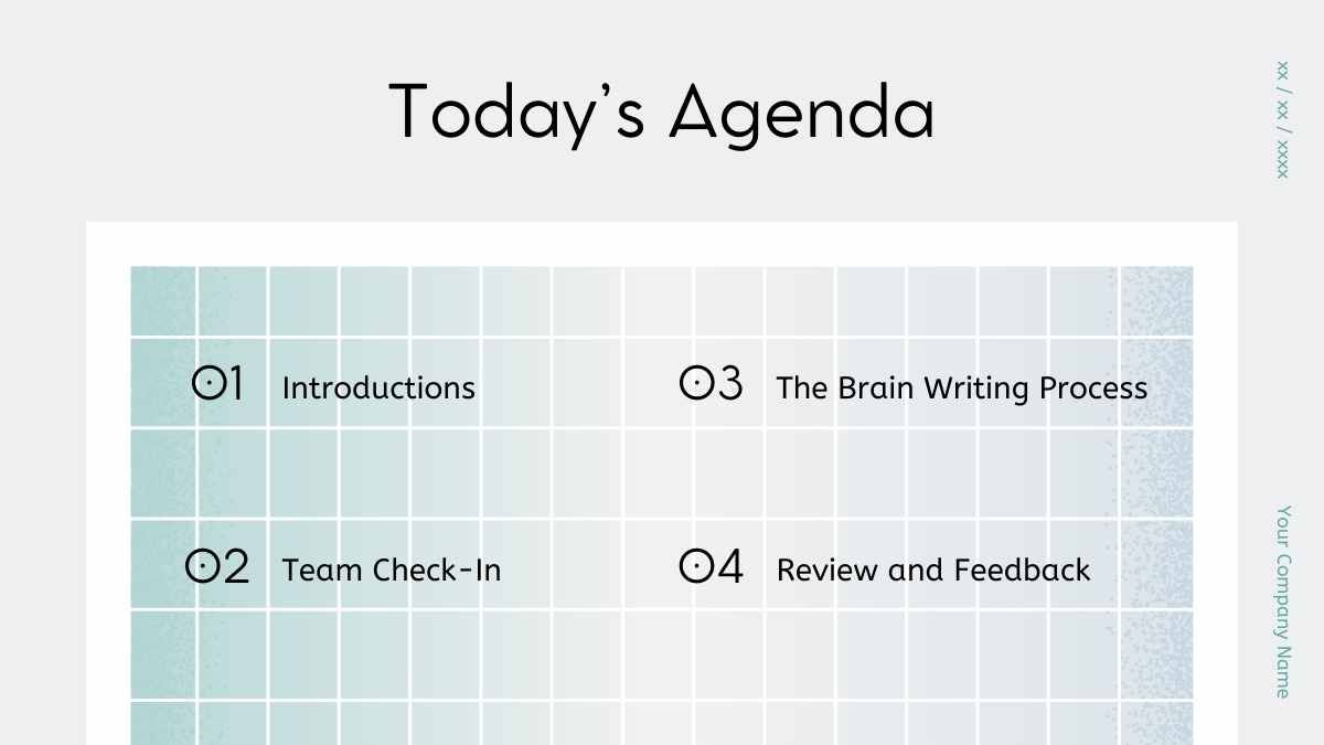 Simple Brain Writing Collaboration Board - slide 2