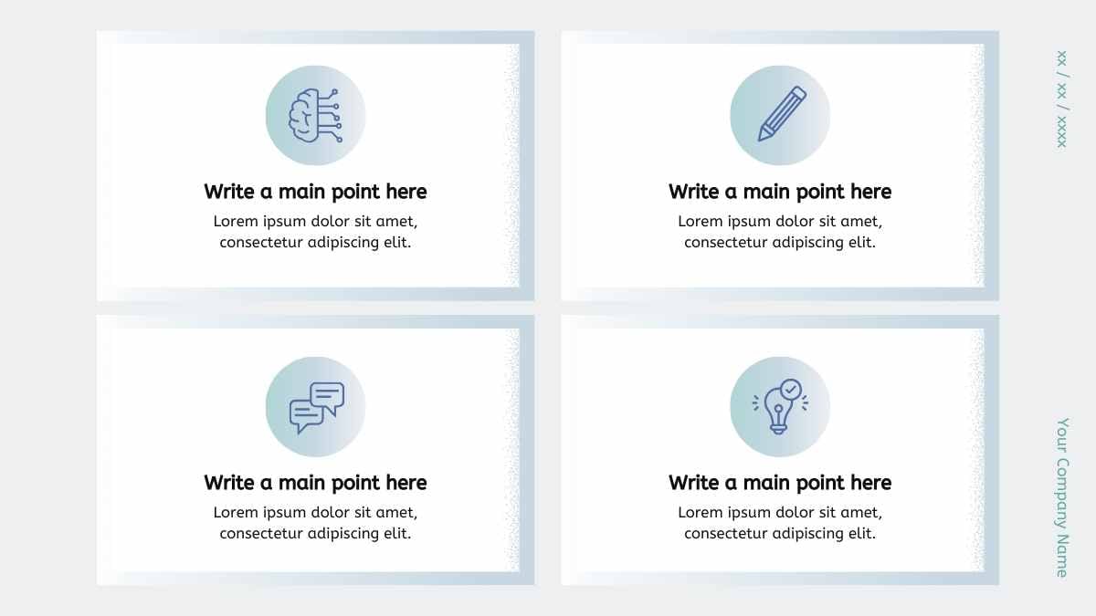 Simple Brain Writing Collaboration Board - slide 5