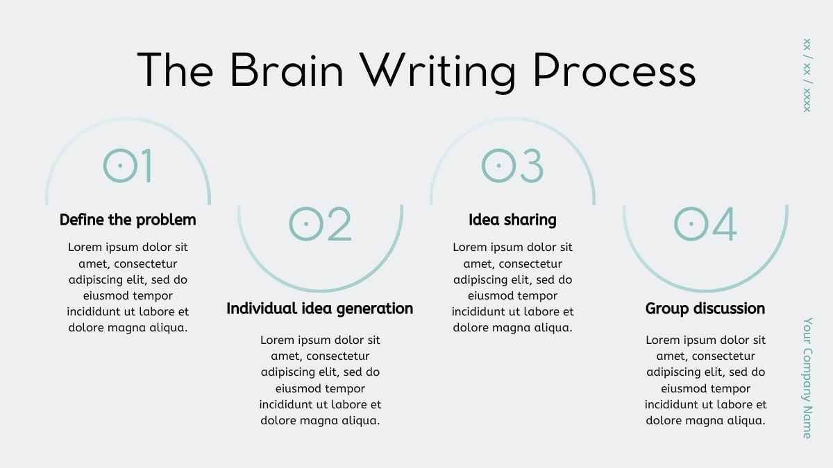 Simple Brain Writing Collaboration Board - slide 7