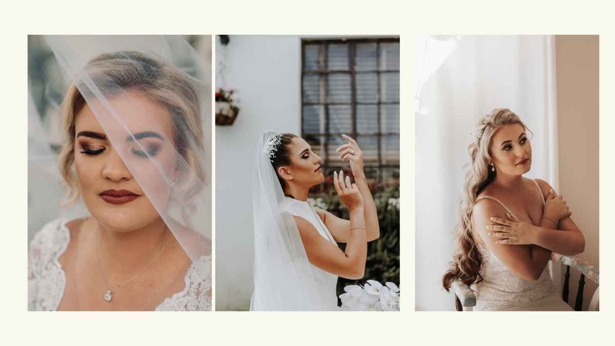 Simple Bridal Makeup Artist Portfolio - diapositiva 14