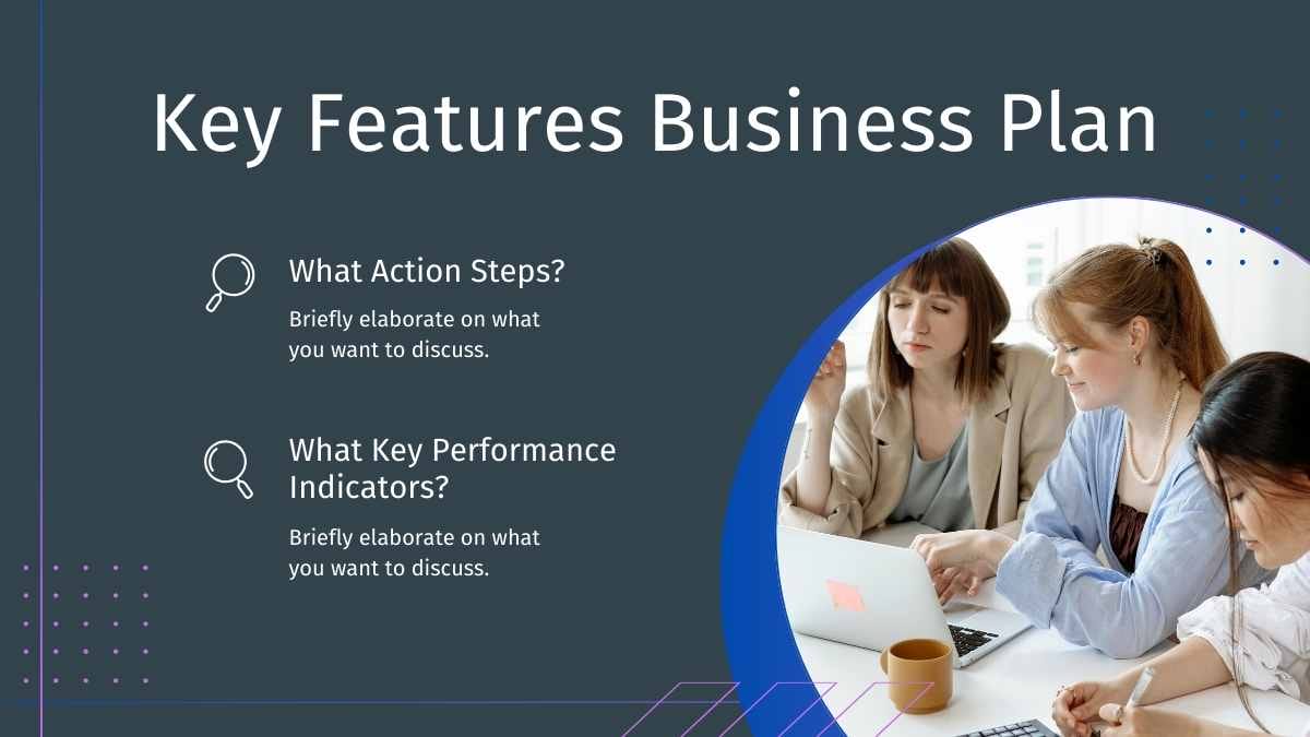 Simple Business Action Plan Slides - slide 5