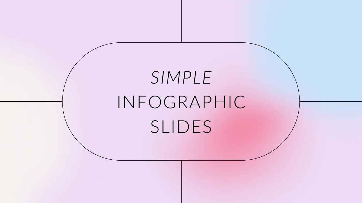 Simple Infographic Slides - diapositiva 1