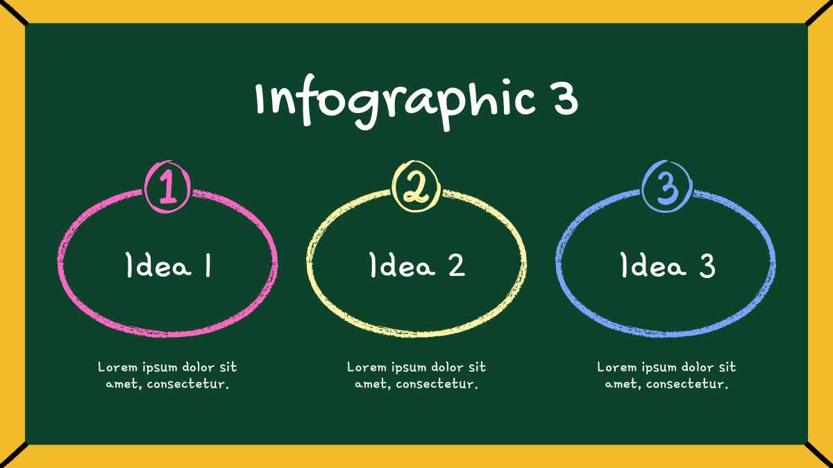 Simple Chalkboard Infographics - slide 5