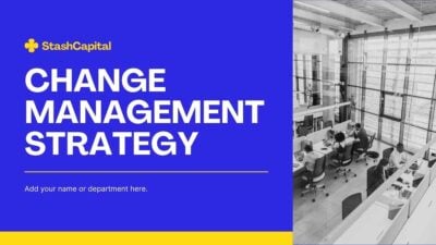 Simple Change Management Strategy Slides 1