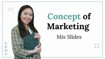 Simple Concept of Marketing Mix Slides