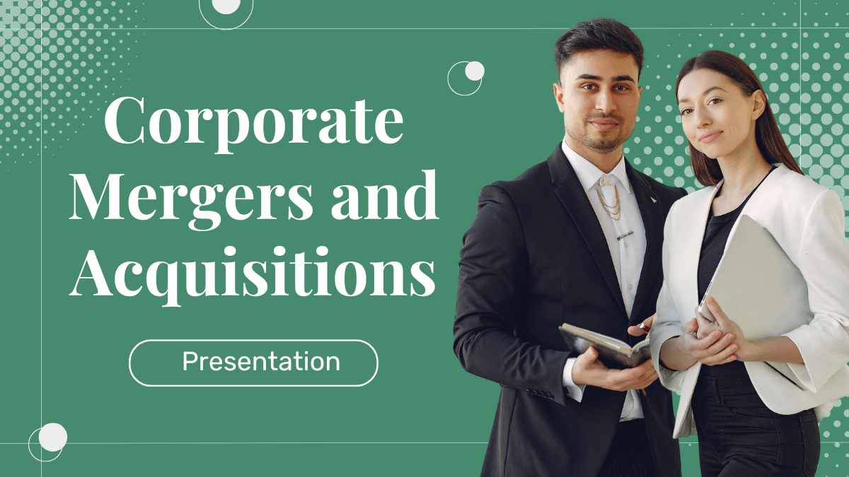 Simple Corporate Mergers and Acquisitions - slide 1