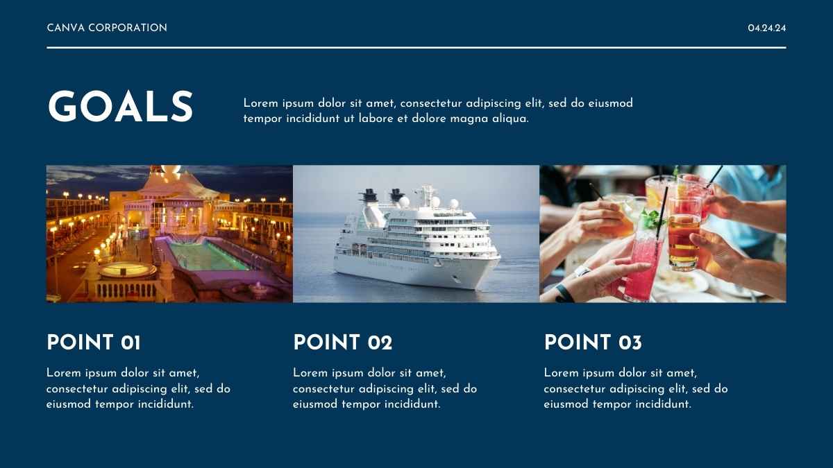 Simple Blue Cruise Ship Holidays Marketing Campaign - slide 10