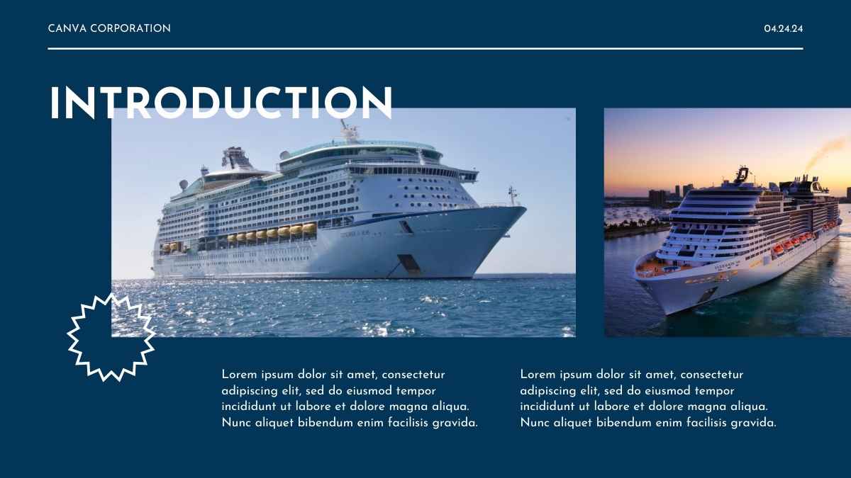 Simple Blue Cruise Ship Holidays Marketing Campaign - slide 3