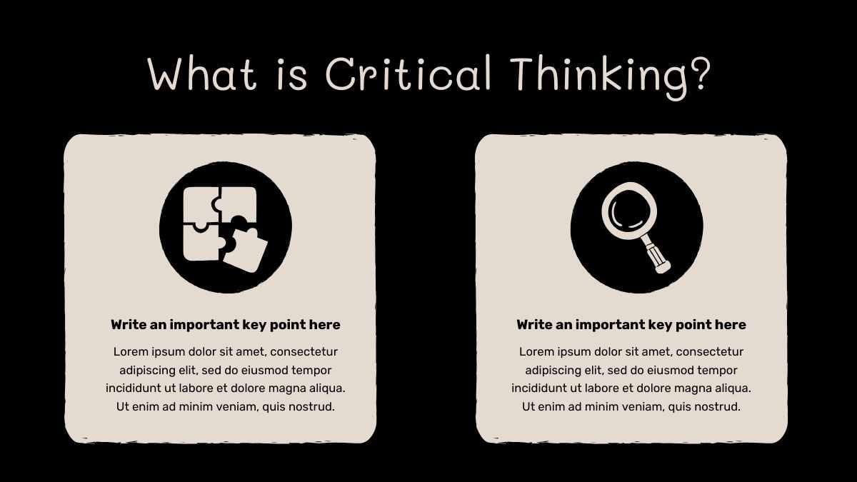 Simple Cute Critical Thinking Training Slides - slide 4