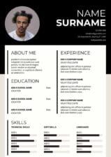 Slides Carnival Google Slides and PowerPoint Template Simple Data Science Resume 1