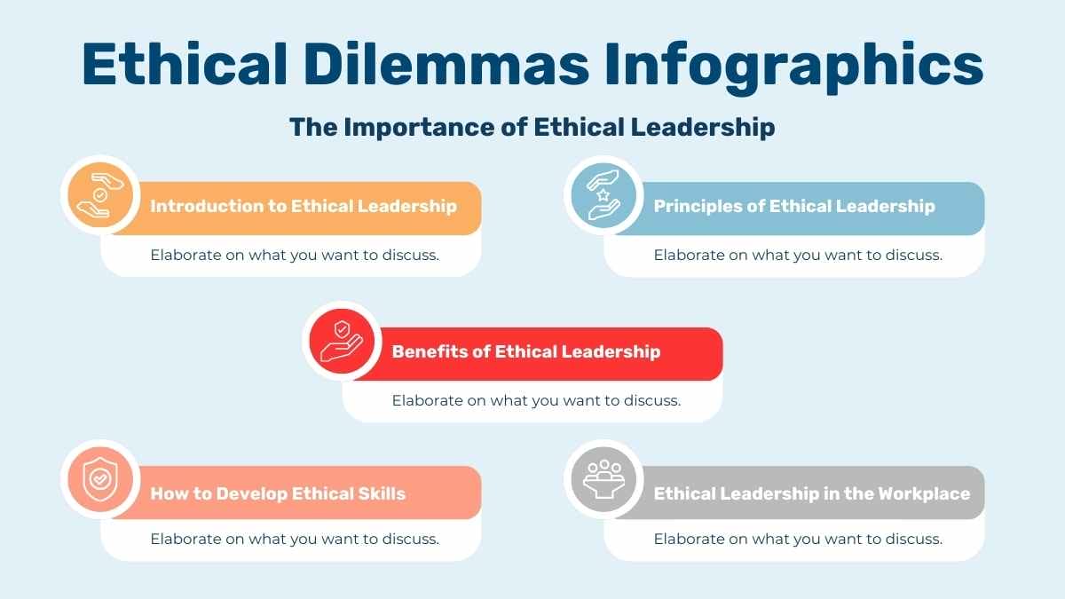 Simple Ethical Dilemmas Infographics - slide 9