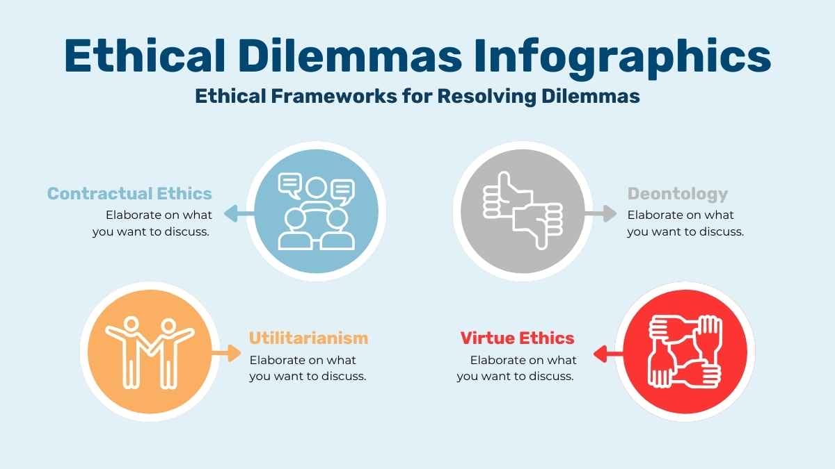 Simple Ethical Dilemmas Infographics - slide 5