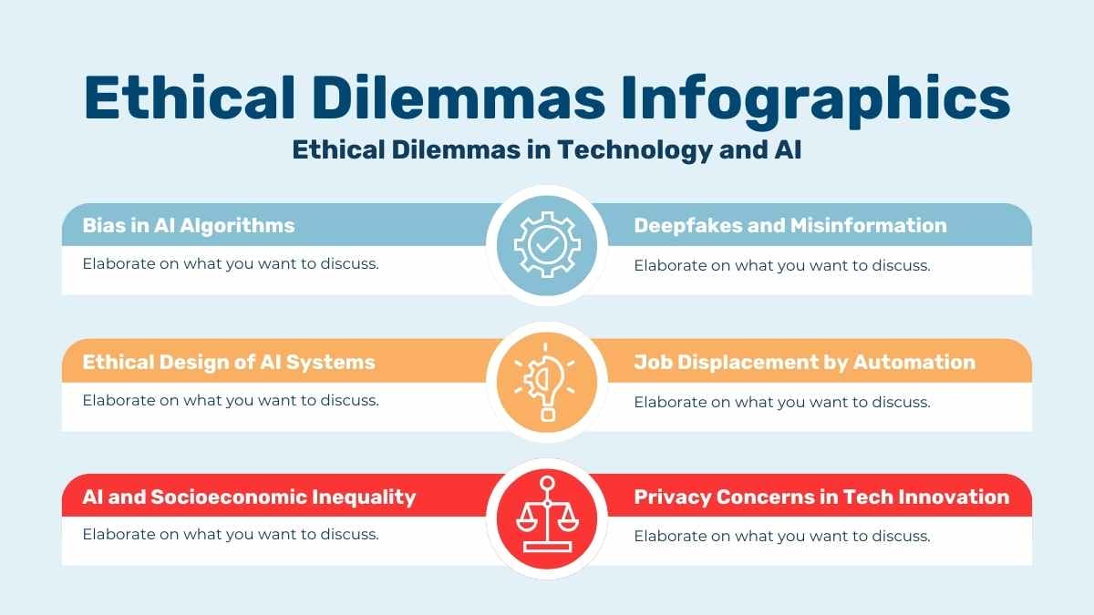 Simple Ethical Dilemmas Infographics - slide 7