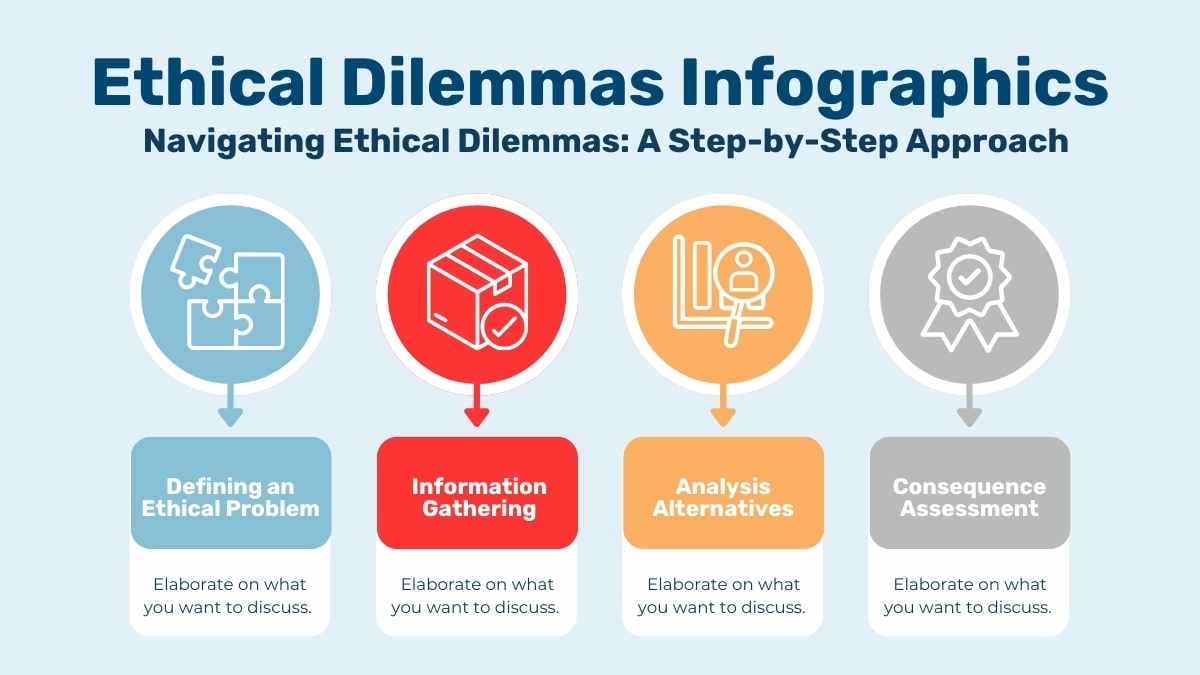 Simple Ethical Dilemmas Infographics - slide 8