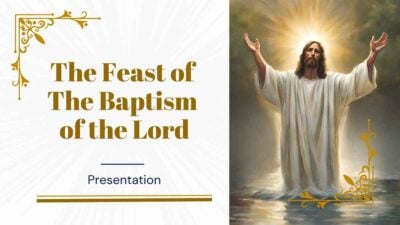 Simple Feast of The Baptism of the Lord Slides