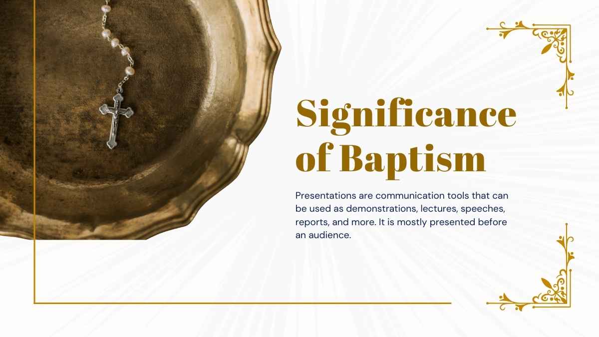 Simple Feast of The Baptism of the Lord Slides - slide 14