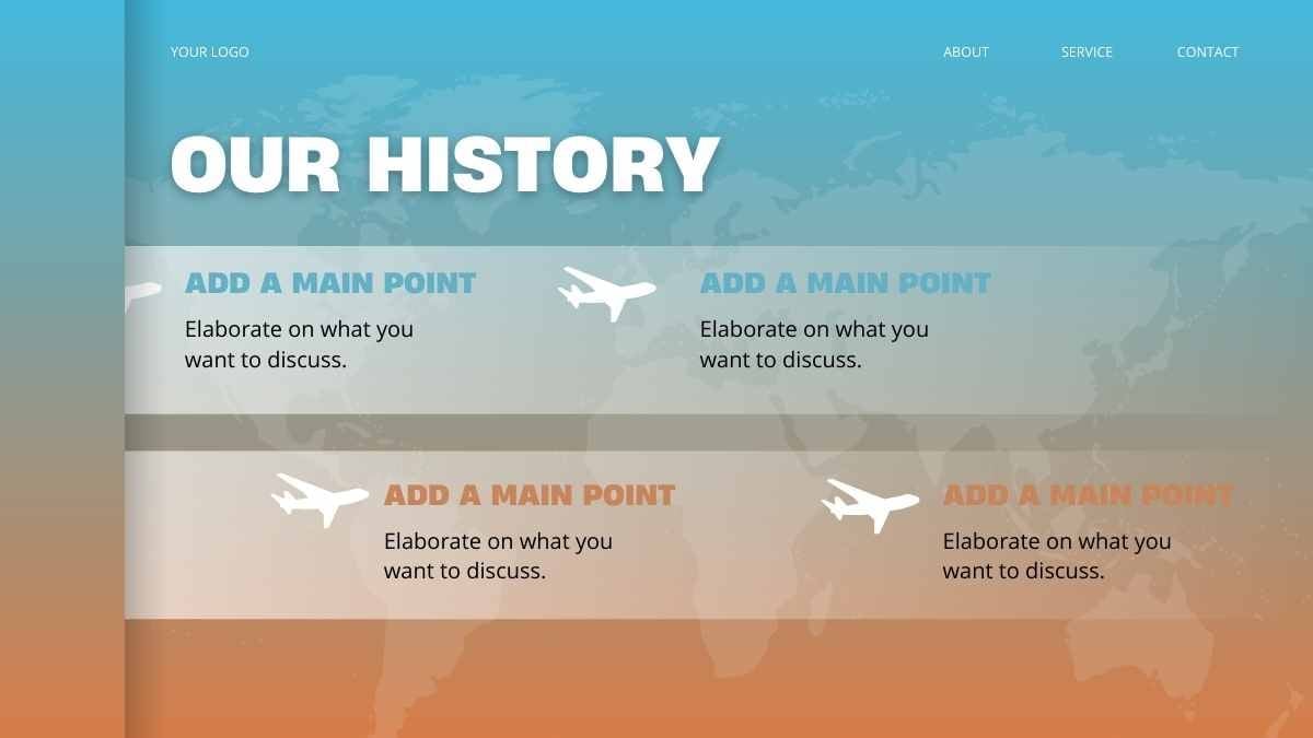 Aircraft Background Mini. Free PPT & Google Slides Template ...