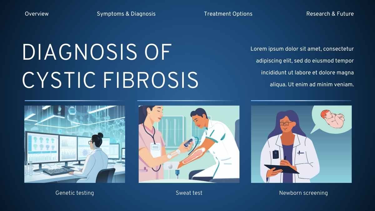 Simple Genetics Of Cystic Fibrosis Slides - slide 14