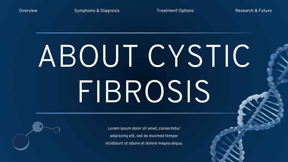 Simple Genetics Of Cystic Fibrosis Slides - slide 3