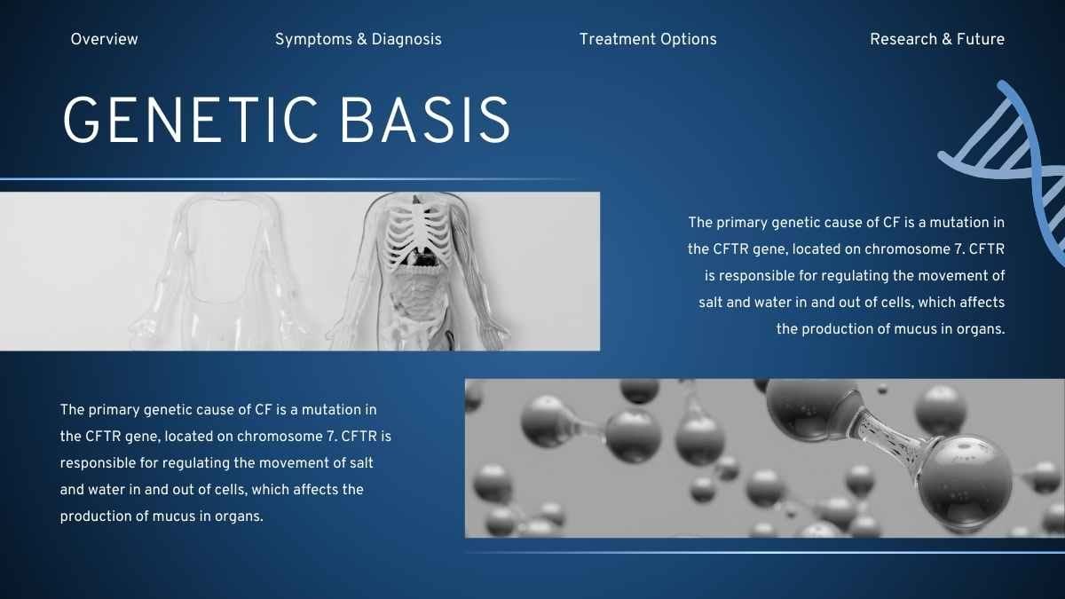 Simple Genetics Of Cystic Fibrosis Slides - slide 6