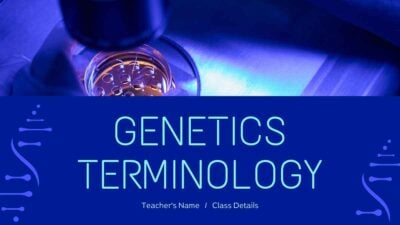 Simple Genetics Terminology Slides