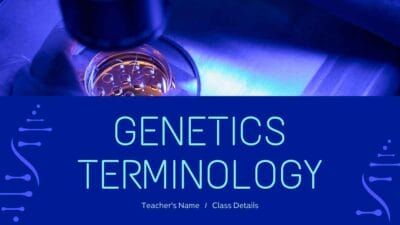 Slides Carnival Google Slides and PowerPoint Template Simple Genetics Terminology Slides 1