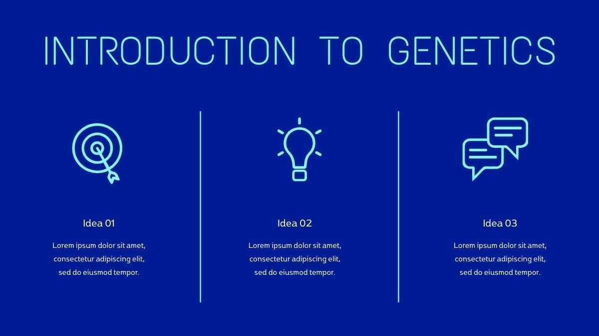 Simple Genetics Terminology Slides - slide 4