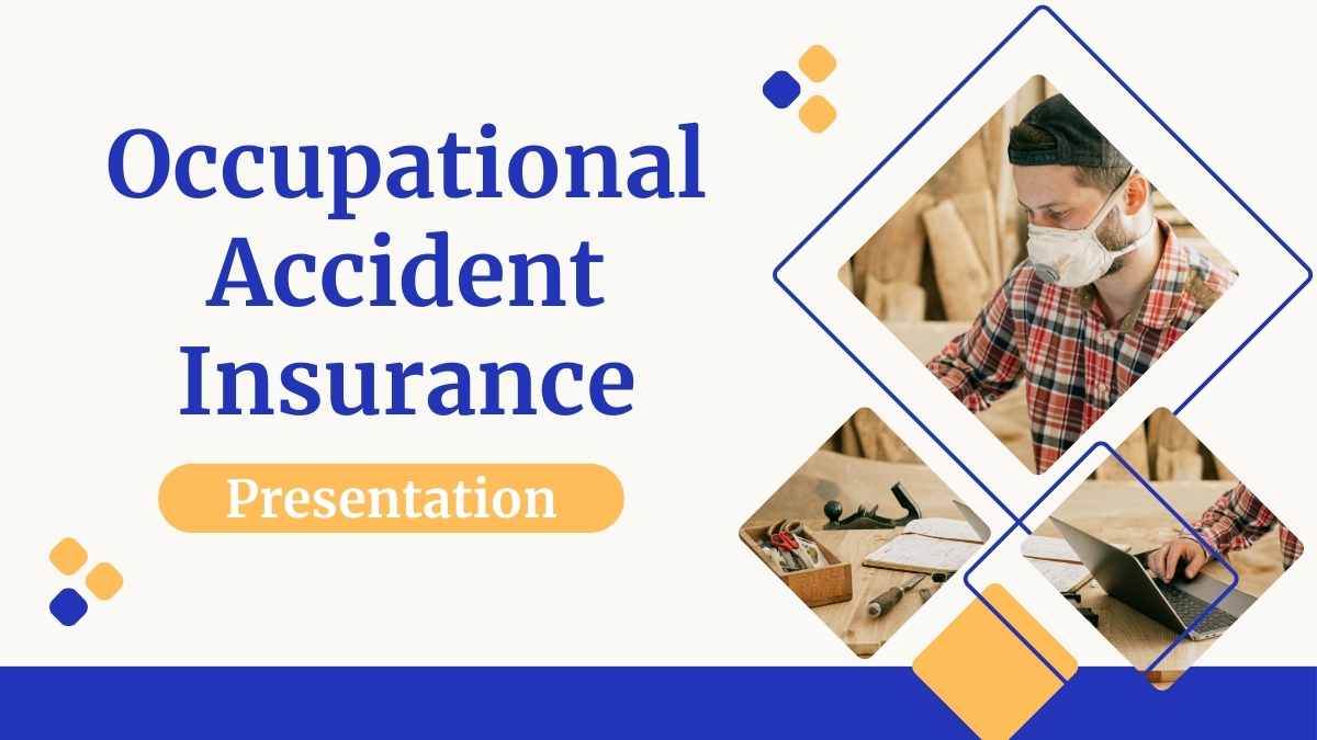 Simple Geometric Occupational Accident Insurance - slide 1