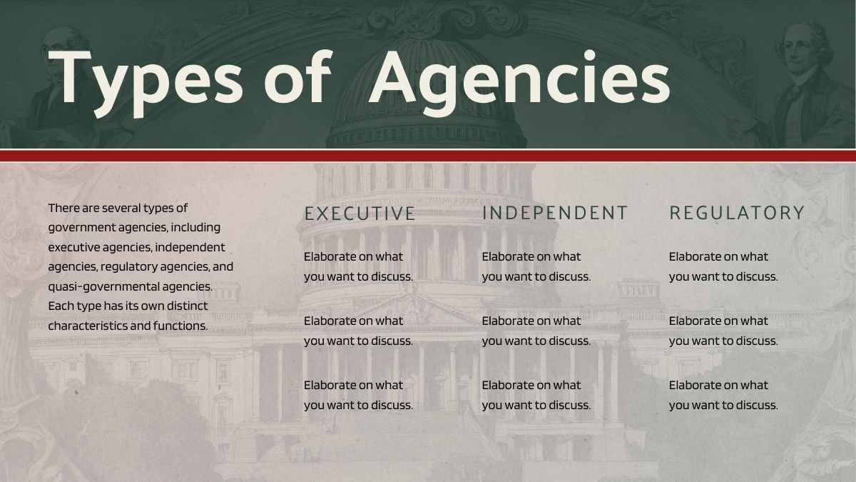 Professional Government Agency Slides - slide 7